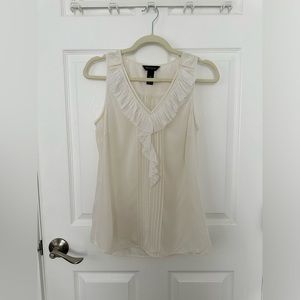 {White House Black Market} Silk Top - Size M